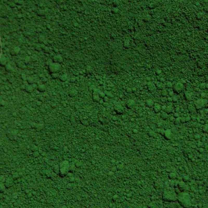 Зеленый пигмент матовый минеральный