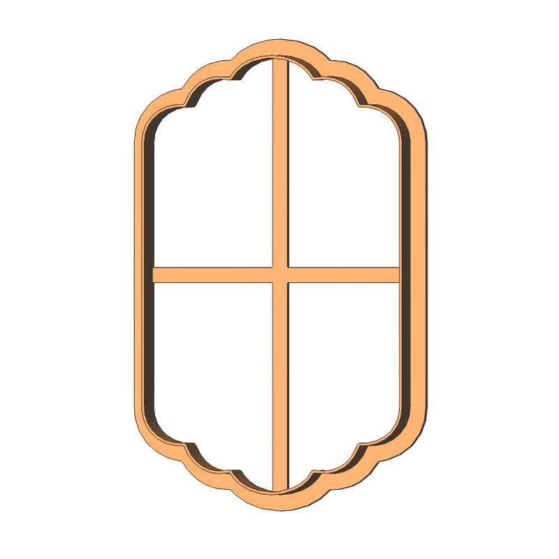Рамка прямокутник фігурний форма для печива