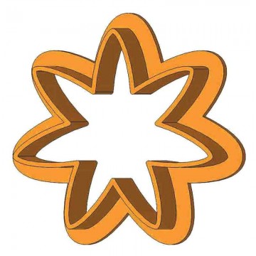 Квітка форма для печива