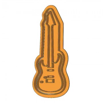 Гітара форма для пряника