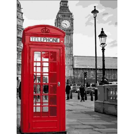 Звонок из Лондона. 11212-AC Картина по номерам