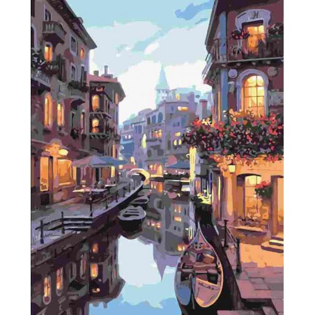 Очаровательная Венеция. LW3087 Картина по номерам