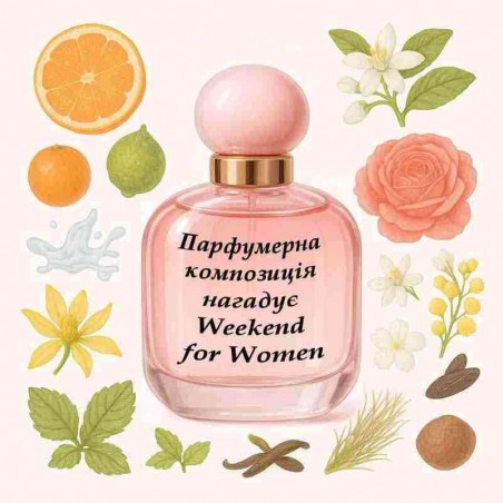 Парфумерна композиція нагадує Weekend for Women