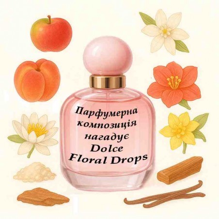 Парфумерна композиція нагадує Dolce Floral Drops