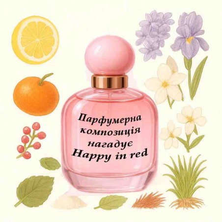 Парфумерна композиція нагадує Happy in Red