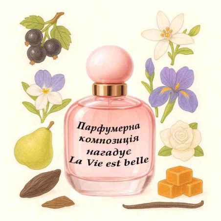 Парфумерна композиція нагадує La Vie est Belle