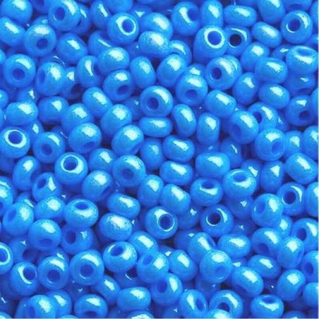 Бісер Preciosa 16336 блакитний натуральний непрозорий