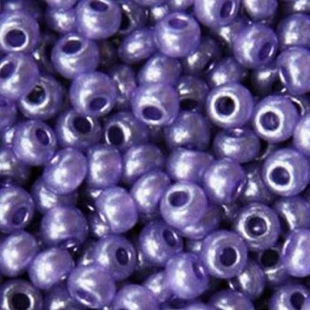 Бисер Preciosa 17728 / 551 светло фиолетовый непрозрачный перламутровый